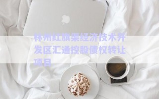 林州紅旗渠經(jīng)濟(jì)技術(shù)開(kāi)發(fā)區(qū)匯通控股債權(quán)轉(zhuǎn)讓項(xiàng)目
