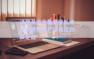 湯陰縣產(chǎn)業(yè)集聚區(qū)弘達投資債權資產(chǎn)項目政府債定融